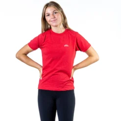 Pickleball Short Sleeve T-Shirt - This Is My Dinking Shirt (Back Design) 9 Pickleball Short Sleeve T-Shirt - This Is My Dinking Shirt (Back Design) -Sport Play Mode CTS SSTEE LOGO RED FEMALE 1