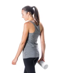 Girls Lacrosse Women's Everyday Tank Top - LuLa The Lax Dog Pink 5 Girls Lacrosse Women's Everyday Tank Top - LuLa The Lax Dog Pink -Sport Play Mode EVERYDAYTANK GRAY BACK 1