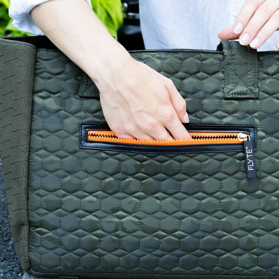 Amelia Tote - Camo Green 11 Amelia Tote - Camo Green - Image 11