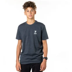 Guys Lacrosse T-Shirt Short Sleeve - All Day Every Day (Back Design) 5 Guys Lacrosse T-Shirt Short Sleeve - All Day Every Day (Back Design) -Sport Play Mode GUYS LACROSSE SSTEE MALE CHARCOAL FRONT