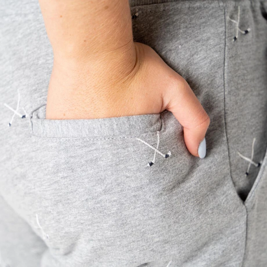 Hockey Embroidered Jogger - Hockey Sticks 6 Hockey Embroidered Jogger - Hockey Sticks - Image 6