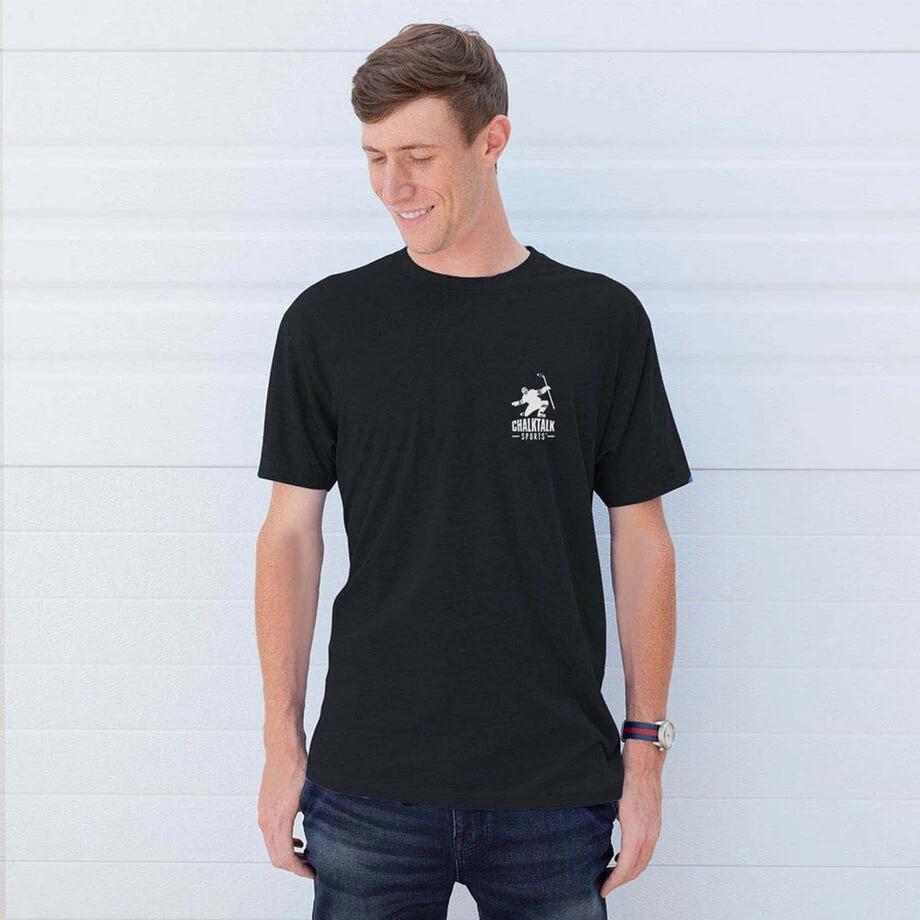 Hockey Short Sleeve T-Shirt - Dangle Snipe Celly Player (Back Design) 4 Hockey Short Sleeve T-Shirt - Dangle Snipe Celly Player (Back Design) - Image 4