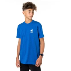 Hockey T-Shirt Short Sleeve - All Day Every Day (Back Design) -Sport Play Mode HOCKEY SSTEE MALE ROYAL FRONT