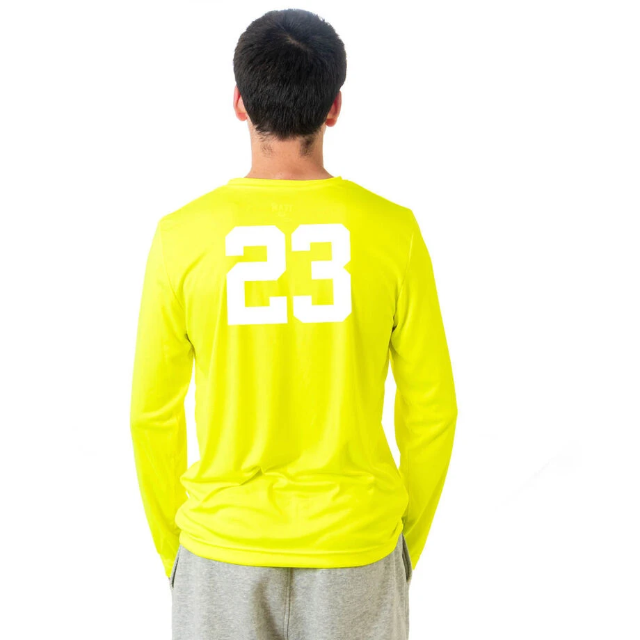 Lacrosse Long Sleeve Performance Tee - Just Chillax'n 4 Lacrosse Long Sleeve Performance Tee - Just Chillax'n - Image 4