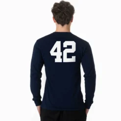 Basketball Tshirt Long Sleeve - Basketball's My Favorite 7 Basketball Tshirt Long Sleeve - Basketball's My Favorite -Sport Play Mode MALE NAVY LSTEE NUMBER 15