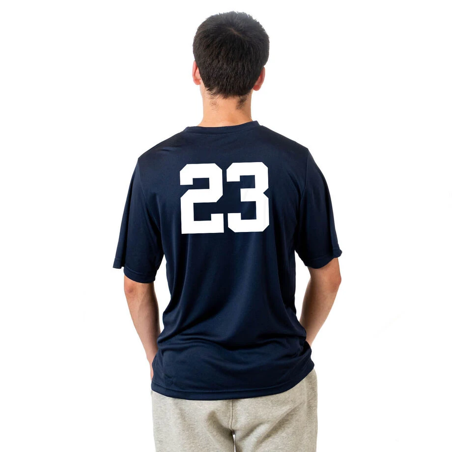 Guys Lacrosse Short Sleeve Performance Tee - Stick Tricks 3 Guys Lacrosse Short Sleeve Performance Tee - Stick Tricks - Image 3