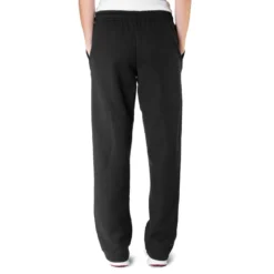 Hockey Fleece Sweatpants - Hockey Script -Sport Play Mode SWEATPANTS BLACK BACK