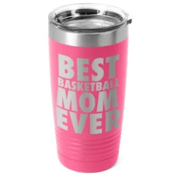 Basketball 20 Oz. Double Insulated Tumbler - Mom