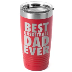 Basketball 20 Oz. Double Insulated Tumbler - Dad