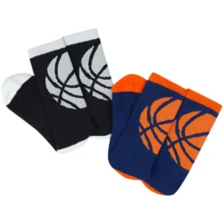 Basketball Woven Mid-Calf Sock Set - Jump Shot 8 Basketball Woven Mid-Calf Sock Set - Jump Shot -Sport Play Mode bk 02333 3