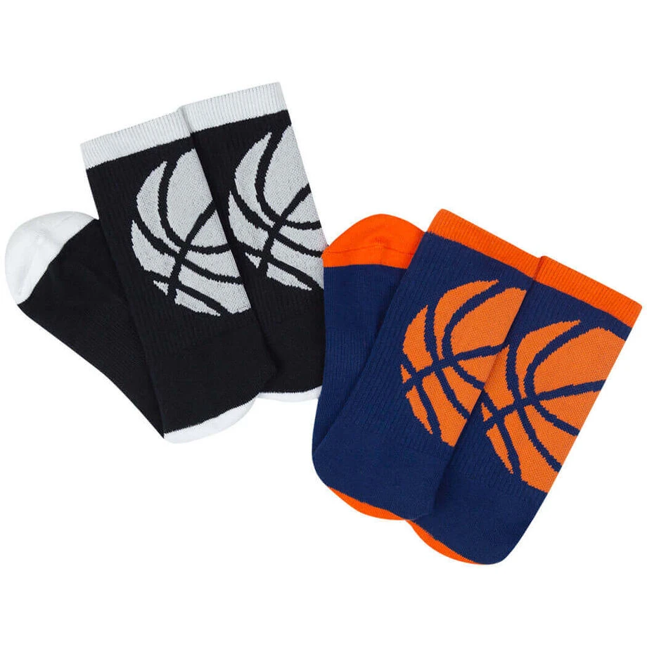 Basketball Woven Mid-Calf Sock Set - Jump Shot 3 Basketball Woven Mid-Calf Sock Set - Jump Shot - Image 3