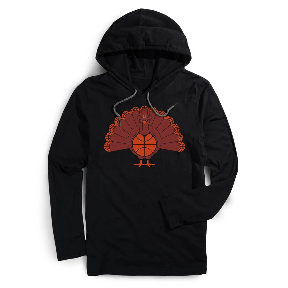 Men's Basketball Lightweight Hoodie - Basketball Turkey 1 Men's Basketball Lightweight Hoodie - Basketball Turkey