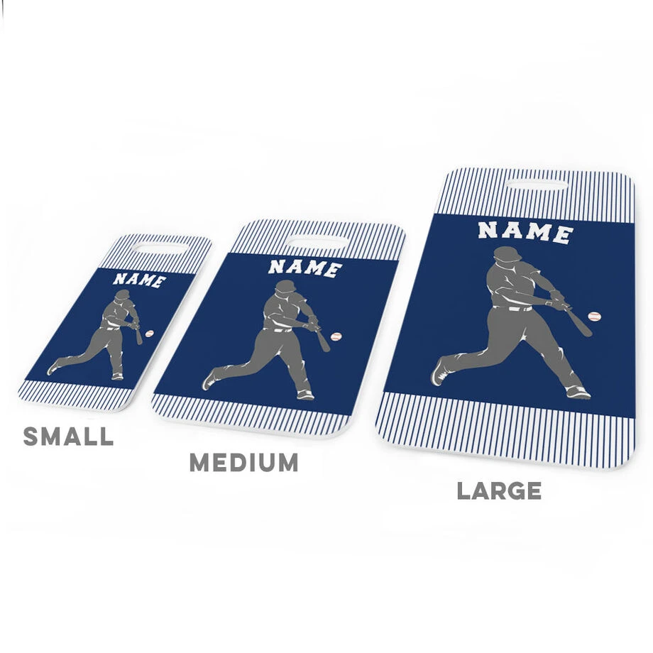 Baseball Bag/Luggage Tag - Personalized Baseball Player Guy 3 Baseball Bag/Luggage Tag - Personalized Baseball Player Guy - Image 3
