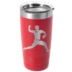 Baseball 20 Oz. Double Insulated Tumbler - Pitcher