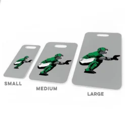 Baseball Bag/Luggage Tag - Catcher -Sport Play Mode bs 02103 GREEN ALLSIZES