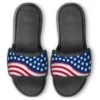 Baseball Repwell® Slide Sandals - American Flag Ball