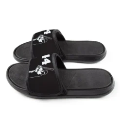 Baseball Repwell® Slide Sandals - Batter With Number 8 Baseball Repwell® Slide Sandals - Batter With Number -Sport Play Mode bs 02673 BLACKWHITE SIDE