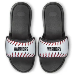 Baseball Repwell® Slide Sandals - Personalized Baseball Stitches