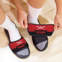 Baseball Repwell® Sandal Straps - Team Name Colorblock 9 Baseball Repwell® Sandal Straps - Team Name Colorblock -Sport Play Mode bs 02677 STRAPS REDBLACK LIFESTYLE