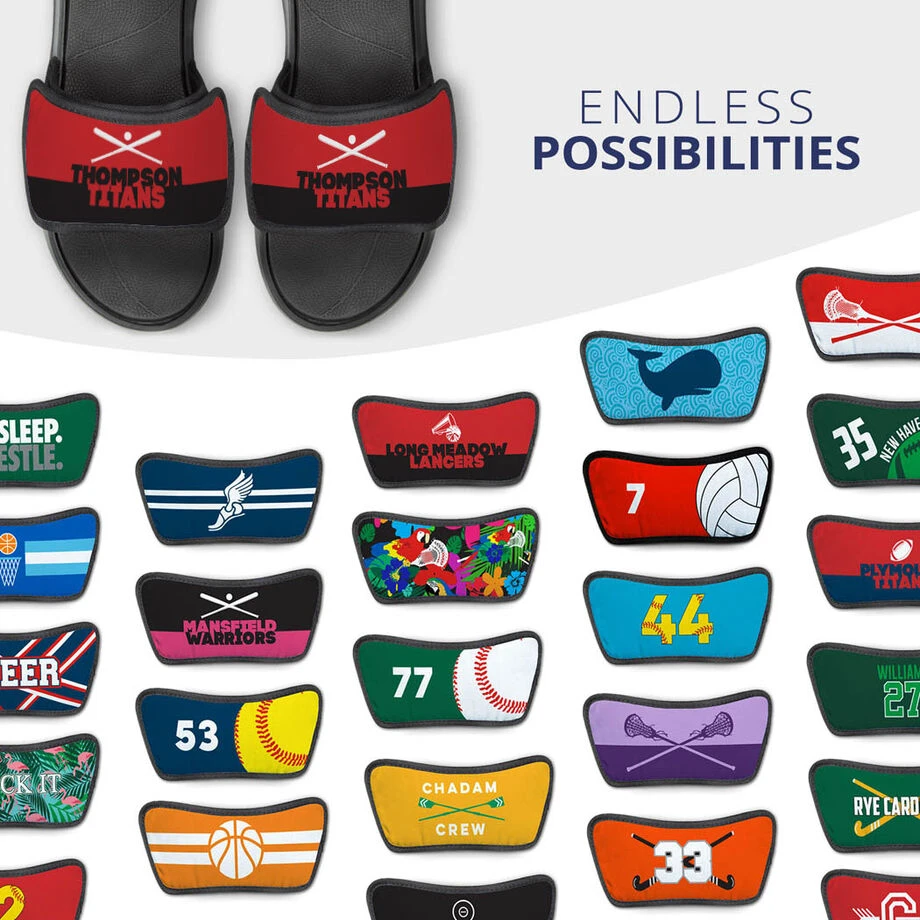 Baseball Repwell® Sandal Straps - Team Name Colorblock 6 Baseball Repwell® Sandal Straps - Team Name Colorblock - Image 6