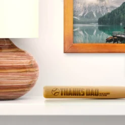 Engraved Mini Baseball Bat - Thanks Dad 5 Engraved Mini Baseball Bat - Thanks Dad -Sport Play Mode bs 02730 SHELF