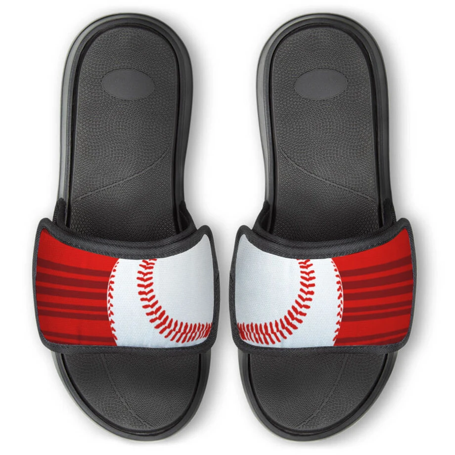 Baseball Repwell® Sandal Straps - Ball Reflected 2 Baseball Repwell® Sandal Straps - Ball Reflected - Image 2