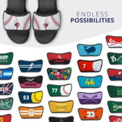 Baseball Repwell® Sandal Straps - Batter -Sport Play Mode bs 02734 STRAPS MULTI