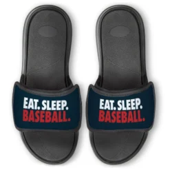 Baseball Repwell® Slide Sandals - Eat. Sleep. Baseball.
