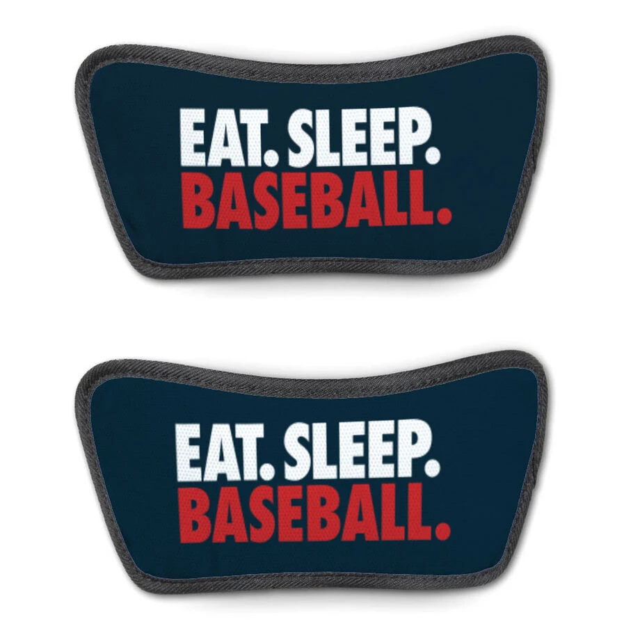 Baseball Repwell® Sandal Straps - Eat. Sleep. Baseball. 1 Baseball Repwell® Sandal Straps - Eat. Sleep. Baseball.