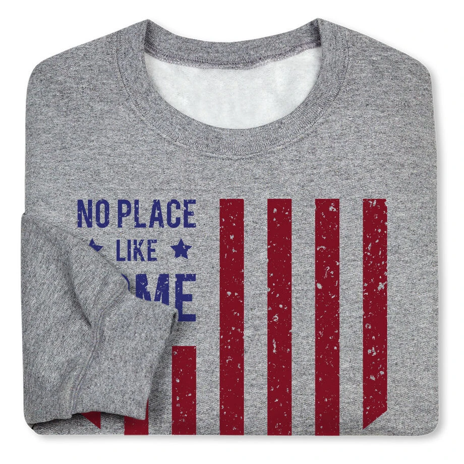 Baseball Crewneck Sweatshirt - No Place Like Home 4 Baseball Crewneck Sweatshirt - No Place Like Home - Image 4