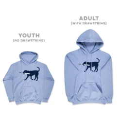 Baseball Hooded Sweatshirt - Navy Baseball Dog 15 Baseball Hooded Sweatshirt - Navy Baseball Dog -Sport Play Mode bs 02966 CAROLINA SIZE