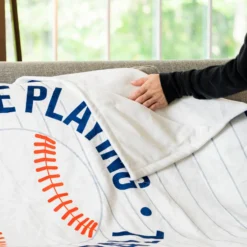 Baseball Premium Blanket - Rather Be Playing Baseball -Sport Play Mode bs 03089 HOME LIFESTYLE 2