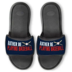 Baseball Repwell® Slide Sandals - Rather Be Playing Baseball
