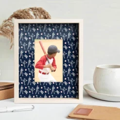 Baseball Premier Frame - Player Pattern 9 Baseball Premier Frame - Player Pattern -Sport Play Mode bs 03158 SMALL LIFESTYLE STANDING