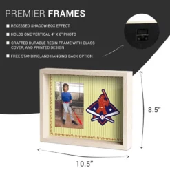 Baseball Premier Frame- Retro Pattern 7 Baseball Premier Frame- Retro Pattern -Sport Play Mode bs 03159 DETAILS