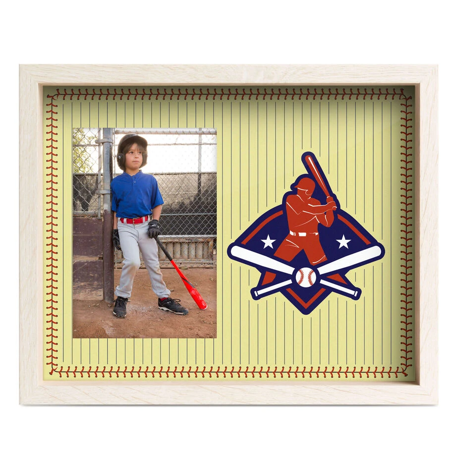 Baseball Premier Frame- Retro Pattern 1 Baseball Premier Frame- Retro Pattern