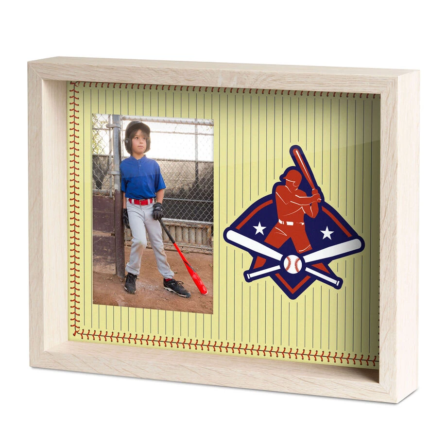 Baseball Premier Frame- Retro Pattern 2 Baseball Premier Frame- Retro Pattern - Image 2