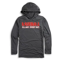 Men's Baseball Lightweight Hoodie - Baseball All Day Everyday