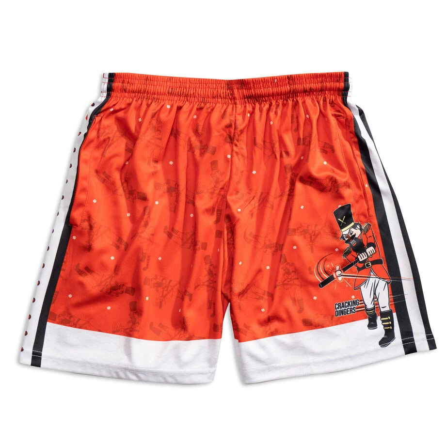 Baseball Shorts - Cracking Dingers 1 Baseball Shorts - Cracking Dingers