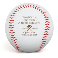 Engraved Baseball - Wedding Guest Gift
