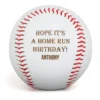 Engraved Baseball - Birthday