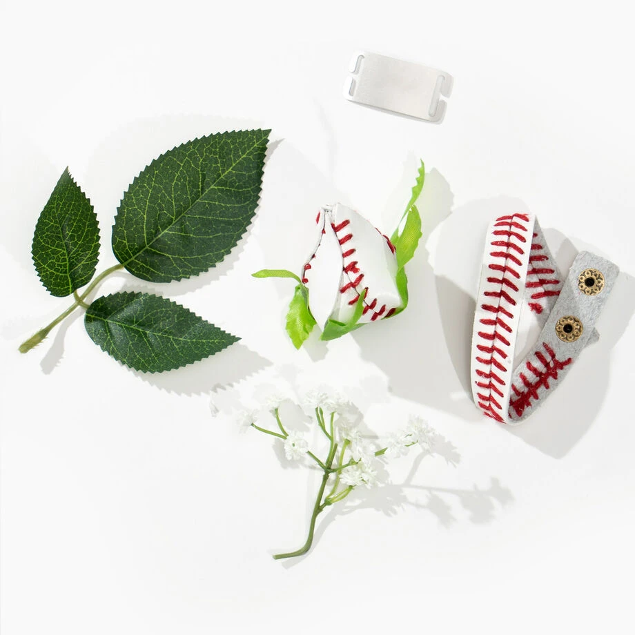 DIY Corsage Kit - Baseball Rose 3 DIY Corsage Kit - Baseball Rose - Image 3