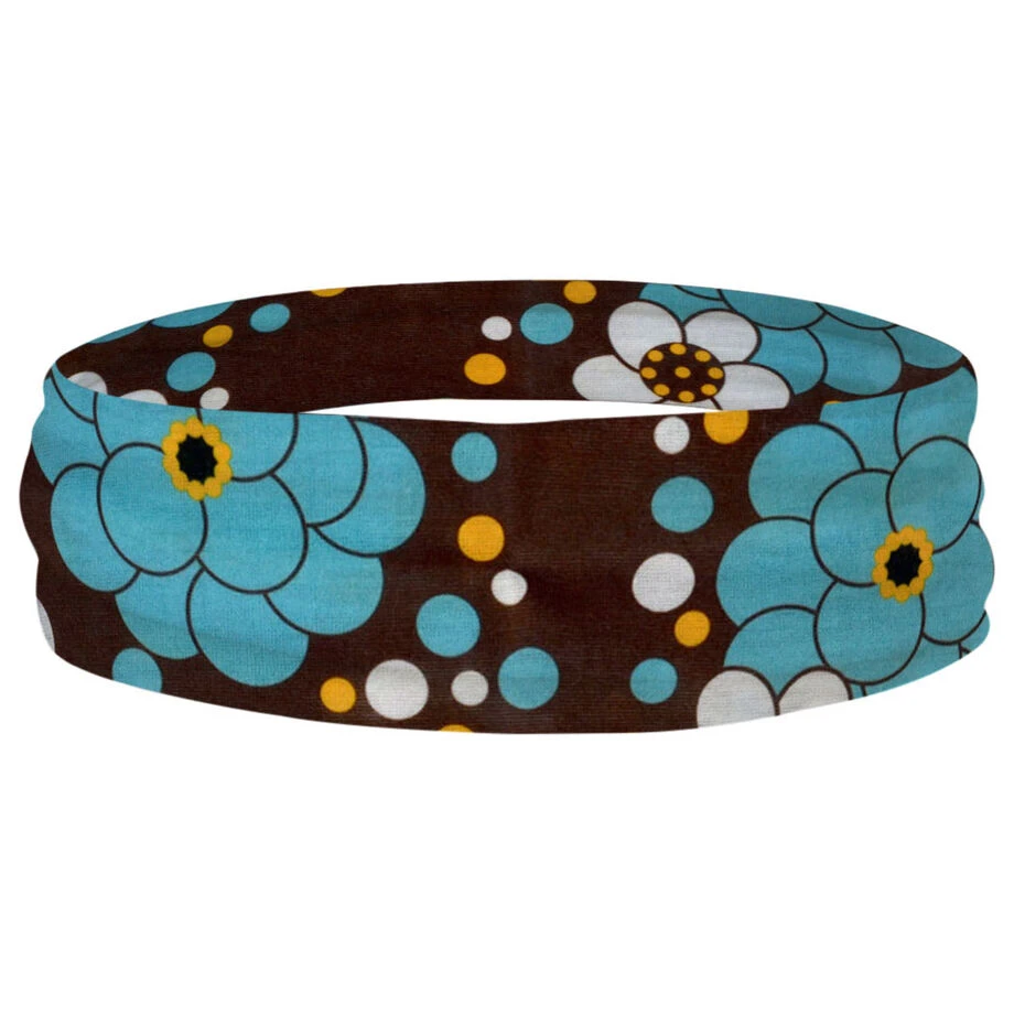 Multifunctional Headwear - Flower Dots RokBAND 1 Multifunctional Headwear - Flower Dots RokBAND
