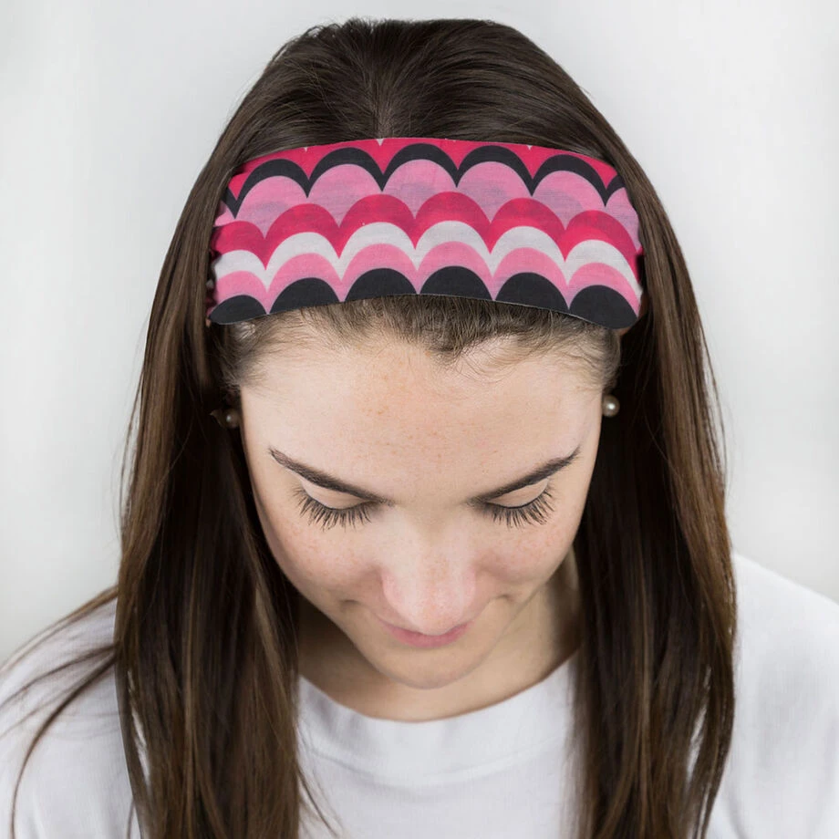 Multifunctional Headwear - Pink Waves RokBAND 3 Multifunctional Headwear - Pink Waves RokBAND - Image 3