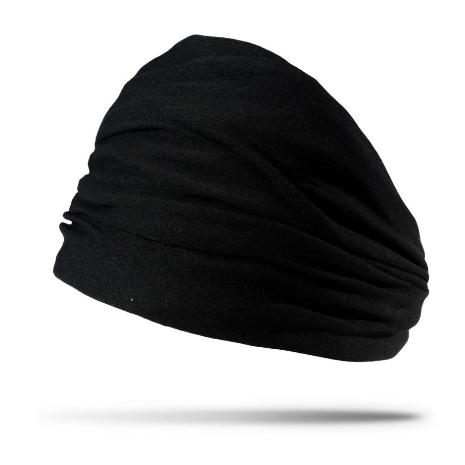 Long Multifunctional Headwear - Solid Black RokBAND 1 Long Multifunctional Headwear - Solid Black RokBAND