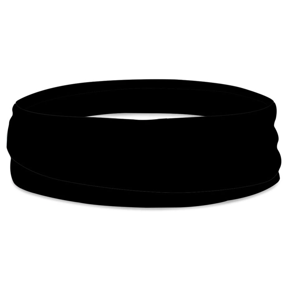 Long Multifunctional Headwear - Solid Black RokBAND 3 Long Multifunctional Headwear - Solid Black RokBAND - Image 3
