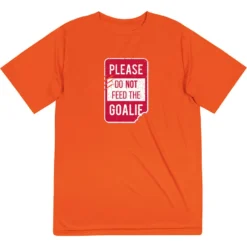 Short Sleeve Performance Tee - Donāt Feed The Goalie