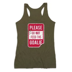 Women's Everyday Tank Top - Donāt Feed The Goalie