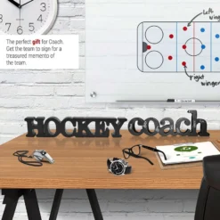 Hockey Coach Wood Words 7 Hockey Coach Wood Words -Sport Play Mode hk 04580 4
