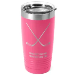 Hockey 20 Oz. Double Insulated Tumbler - Crossed Sticks Icon